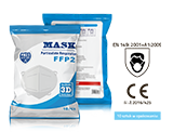 APP KN95 Masque jetable FFP2 4 plis