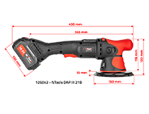 NTools DAP III 15B / 21B Dual-action cordless polishers