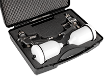 NTools 2 x FX3 PLUS SET Zestaw lakierniczych pistoletów natryskowych