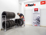 NTools Tire Stand Normal Support de pneus mobile