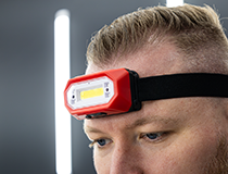 NTools Headlamp Akumulatorowa lampka czołowa z czujnikiem ruchu