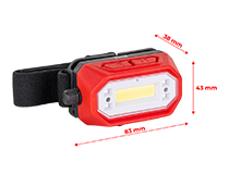 NTools Headlamp Akumulatorowa lampka czołowa z czujnikiem ruchu