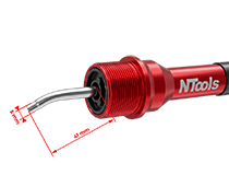 NTools Cyclone Fusion Pneumatyczny pistolet czyszczący z podajnikiem 