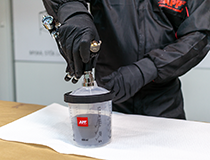 APP FPS Fast Preparation System Système de gobelets jetables pour mélanger la peinture souples et rigides