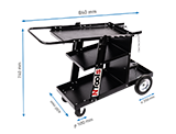 NTools WZ120 Trolley for spotter compact and welding equipment