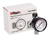 NTools MANO 9 Regulator powietrza z manometrem