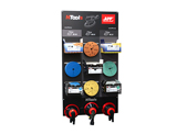 NTools KS TAB Стенд для шлифовальных дисков с креплением для 3 шлифовальных машинок диам. 150мм
