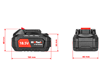 NTools BD 5000 Bateria 18,5V / 5.0Ah do elektronarzędzi