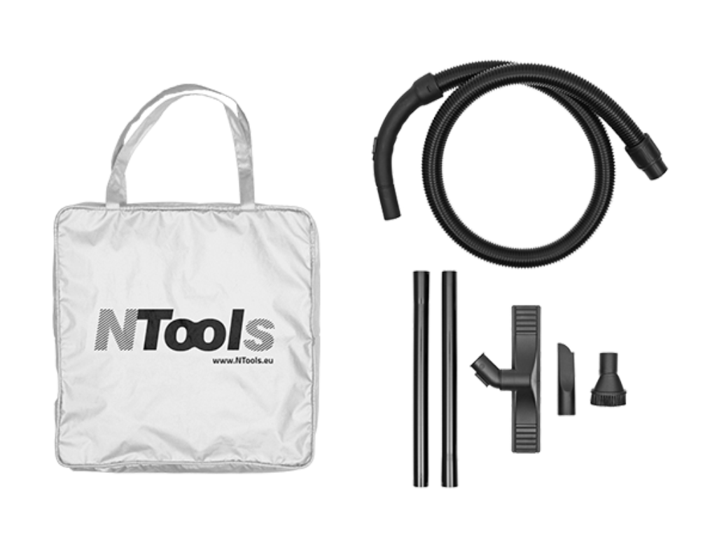 NTools ZOVC50 Zestaw akcesoriów do odkurzania 5w1 do odsysacza NTools VC50E/EP + torba z suwakiem