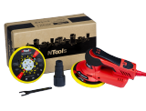 NTools ROS02E Szlifierka elektryczna wibracyjno-rotacyjna bezszczotkowa | skok 2mm | 4000-10000 RPM | tarcza 150mm