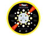 NTools ROS02E Szlifierka elektryczna wibracyjno-rotacyjna bezszczotkowa | skok 2mm | 4000-10000 RPM | tarcza 150mm