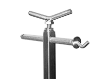 NTools Premium BUS Stojak obrotowy lakierniczy do elementów z regulowanymi zaczepami