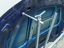 NTools Premium BUS Stojak obrotowy lakierniczy do elementów z regulowanymi zaczepami