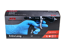 NTS EXTRA LONG Rękawice nitrylowe z długim mankietem
