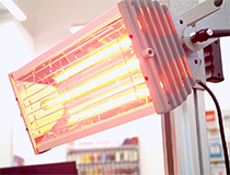 NTools FDS 1000 Promiennik 1kW z wyłącznikiem czasowym